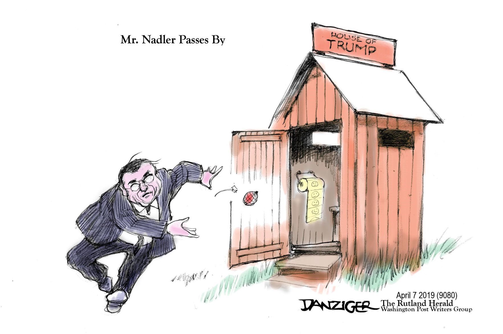 Jeff Danziger cartoon